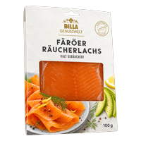 BILLA GENUSSWELT Faroese smoked salmon