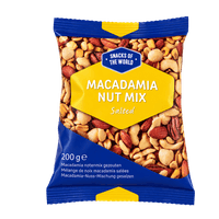 Snacks of the World macadamia nut mix
