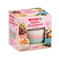 SPAR Muffin-Backförmchen Papier