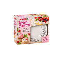 SPAR Tortenspitzen rund 36 cm oder eckig 40 × 20 cm
