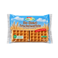 SPAR Natur pur organic spelt fresh-egg waffles