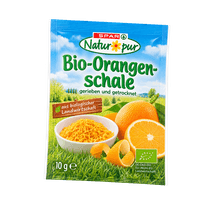 SPAR Natur*pur organic orange or lemon peel