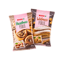 SPAR hazelnut or walnut filling