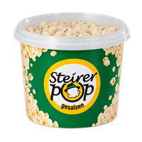 Steirer Pop Tuzlu patlamış mısır kovası