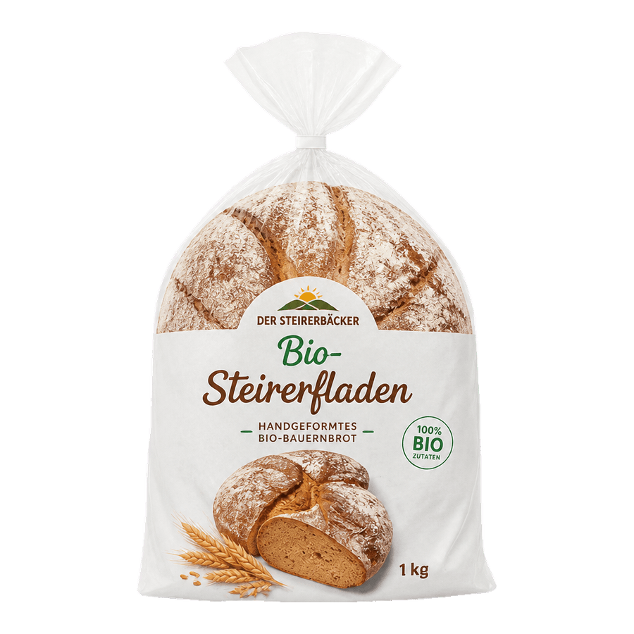 Organic Styrian flatbread (Steirerfladen)