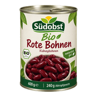 Südobst Bio Rote Bohnen 400 g Dose Abtropfgewicht 240 g