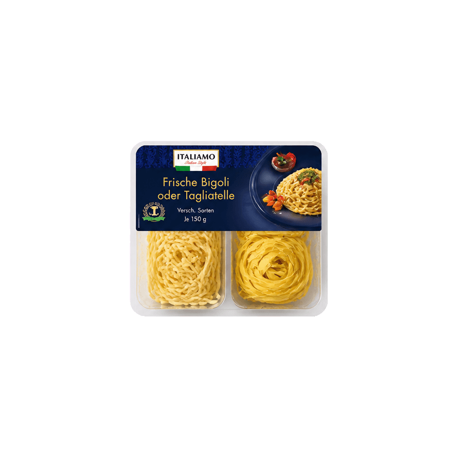 Italiamo Frische Bigoli oder Tagliatelle