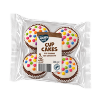 MEINE KUCHENWELT Muffin, csokoládé fehér mázzal