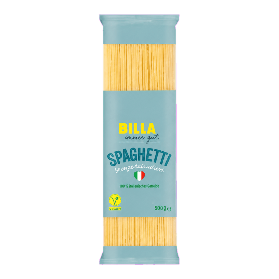 BILLA immer gut Fusilli, Linguine or Spaghetti Bronze