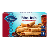 Börek Röllchen verschiedene Sorten