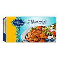 Hendl-Kebab gegart