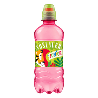 Junior raspberry-lemon or apple-cherry 330 ml
