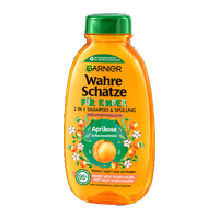 Wahre Schätze Kinder Shampoo mild 2in1 Aprikose & Baumwollblüte, 250 ml