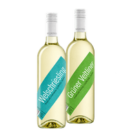 Weintrio Welschriesling od. Grüner Veltliner