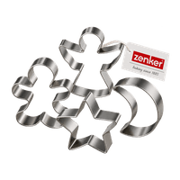 Zenker Backhelfer verschiedene Keksausstecher